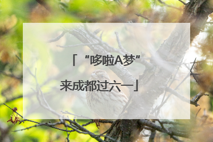 “哆啦A梦”来成都过六一