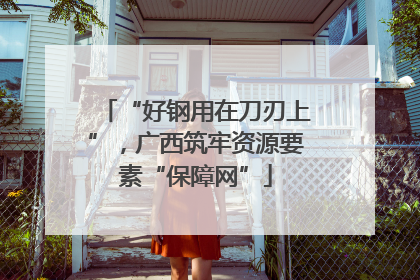“好钢用在刀刃上”，广西筑牢资源要素“保障网”