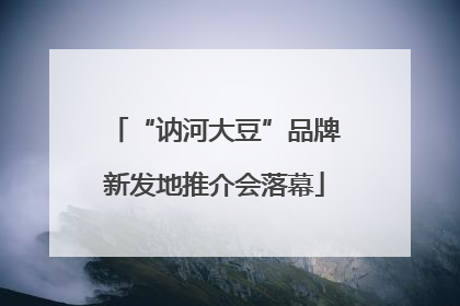 “讷河大豆”品牌新发地推介会落幕