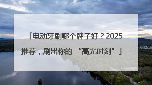 电动牙刷哪个牌子好？2025推荐，刷出你的 “高光时刻”