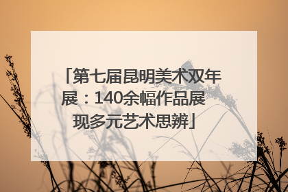 第七届昆明美术双年展：140余幅作品展现多元艺术思辨