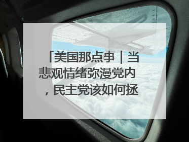 美国那点事｜当悲观情绪弥漫党内，民主党该如何拯救自己？