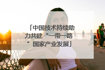 中国技术持续助力共建“一带一路”国家产业发展