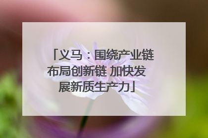 义马：围绕产业链布局创新链 加快发展新质生产力