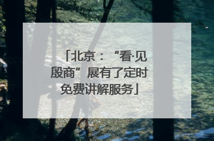 北京：“看·见殷商”展有了定时免费讲解服务