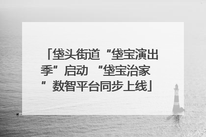 垡头街道“垡宝演出季”启动 “垡宝治家”数智平台同步上线