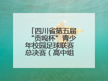 四川省第五届“贡嘎杯”青少年校园足球联赛总决赛（高中组）火热开赛