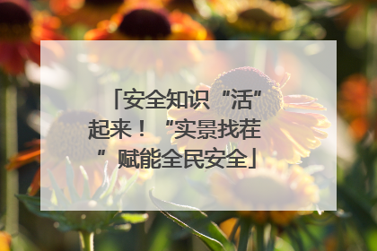 安全知识“活”起来！“实景找茬”赋能全民安全