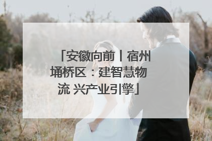 安徽向前丨宿州埇桥区：建智慧物流 兴产业引擎