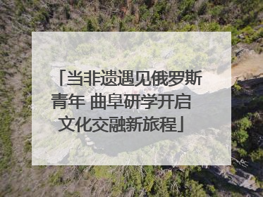 当非遗遇见俄罗斯青年 曲阜研学开启文化交融新旅程