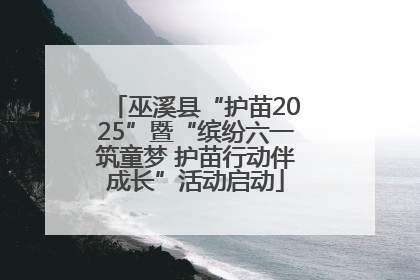 巫溪县“护苗2025”暨“缤纷六一筑童梦 护苗行动伴成长”活动启动