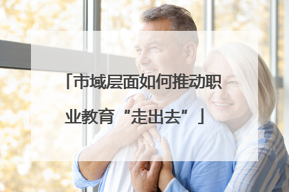 市域层面如何推动职业教育“走出去”
