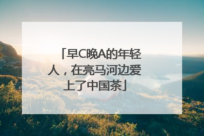 早C晚A的年轻人，在亮马河边爱上了中国茶