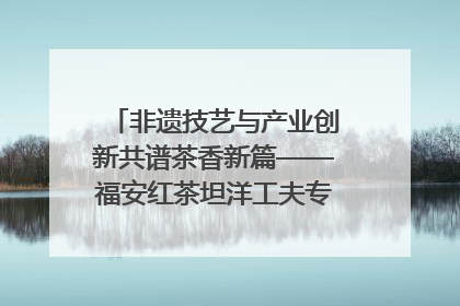非遗技艺与产业创新共谱茶香新篇——福安红茶坦洋工夫专场推介会在京举办