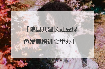 院县共建长豇豆绿色发展培训会举办