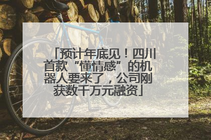预计年底见！四川首款“懂情感”的机器人要来了，公司刚获数千万元融资