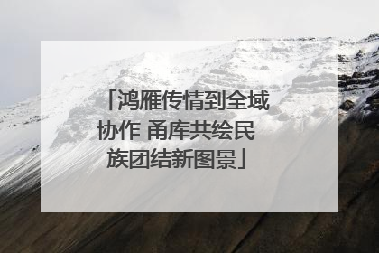 鸿雁传情到全域协作 甬库共绘民族团结新图景