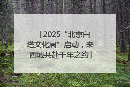 2025“北京白塔文化周”启动，来西城共赴千年之约