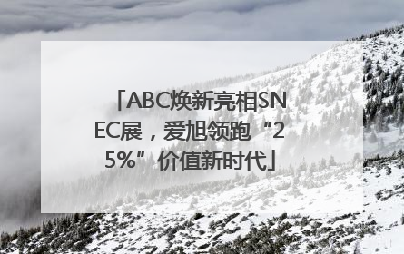 ABC焕新亮相SNEC展，爱旭领跑“25%”价值新时代