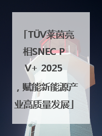 TÜV莱茵亮相SNEC PV+ 2025，赋能新能源产业高质量发展